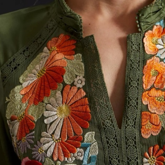 Anthropologie Tiny Eliana Top - l - Picture 3 of 11